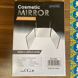 Cosmetic Mirror back view  easily